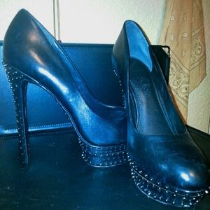 Brian Atewod leather heels
